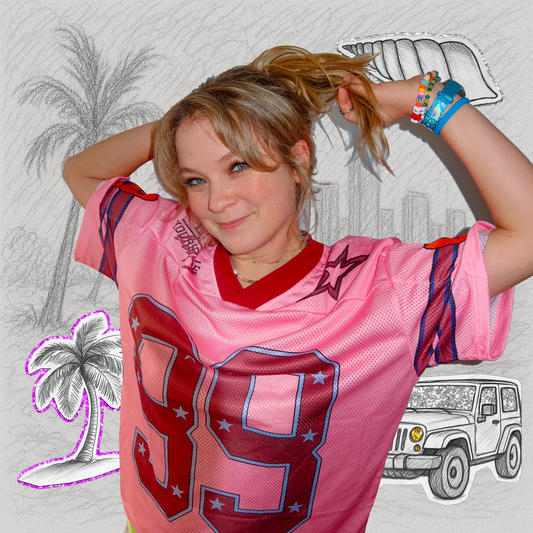 Poster - Pink Palmeras